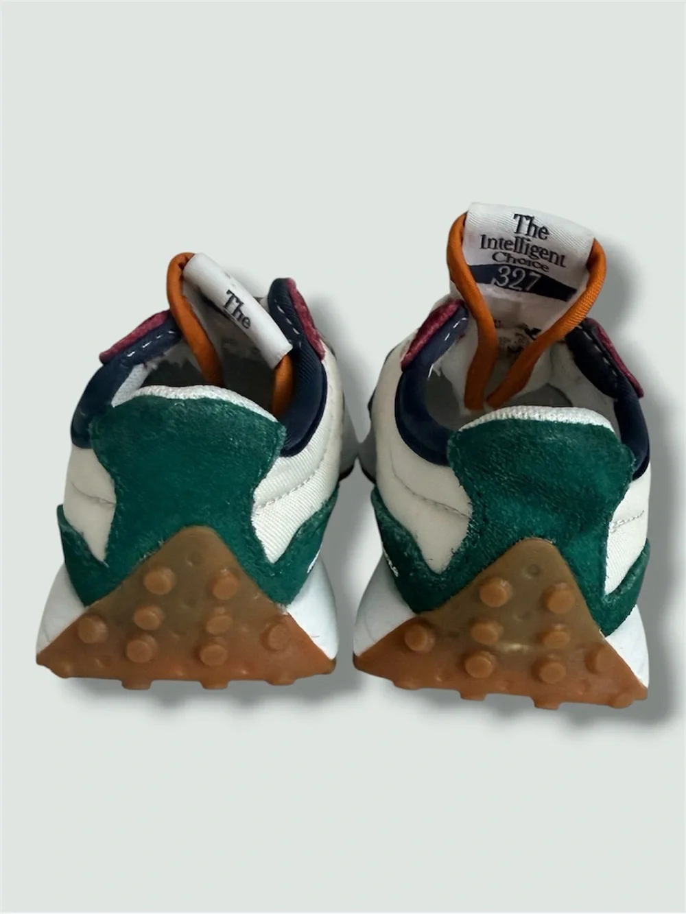 New Balance Toddler 327 Natural Indigo Green (Size 4)